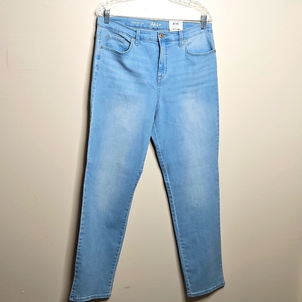 Style & Co. Light Blue Straight Leg Women’s Jeans